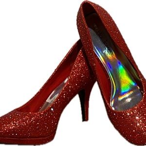 Hot Tomato Sparkling Red Heels